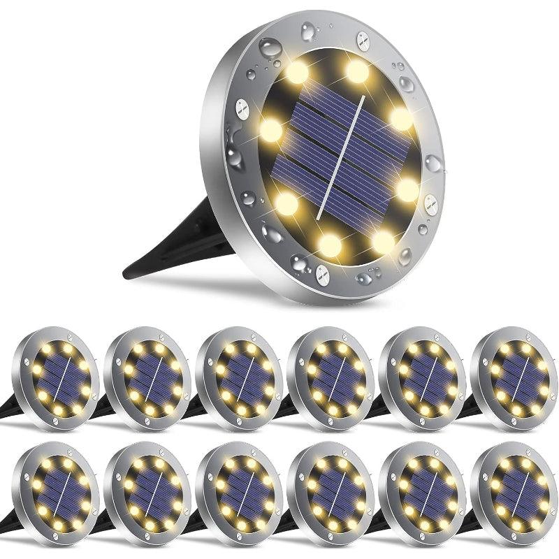 Solar Ground Lights - Waterproof and Eco-Friendly Garden Lighting-Solar Wind LED Chime