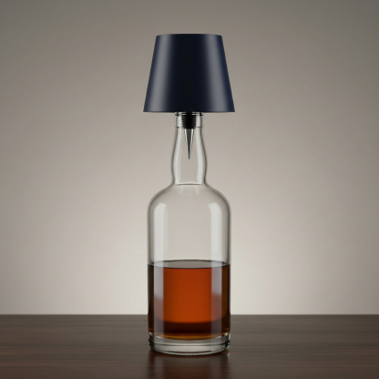 Wireless Bottle Lamp Shade Portable LED Wine Bottle Lamp with Stopper