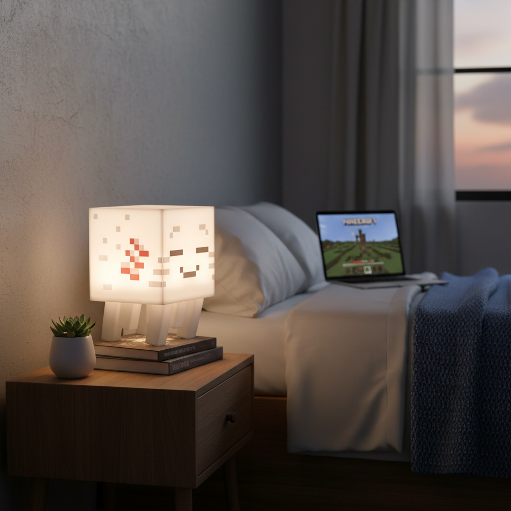 3D Handmade Cube Style Pixel LED Night Light Lamp