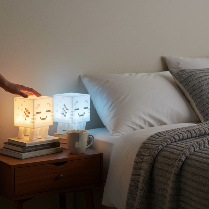 3D Handmade Cube Style Pixel LED Night Light Lamp