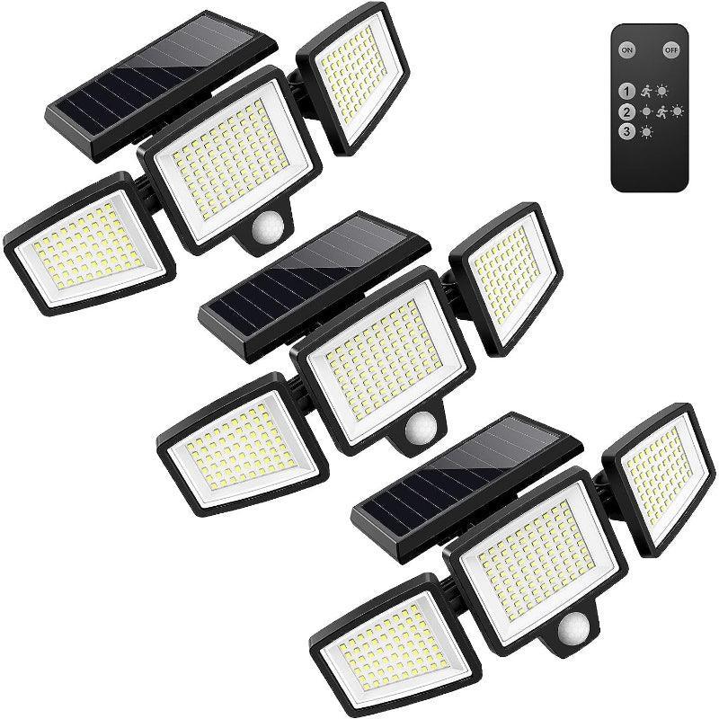 Angle Flood Wall Lights - Durable Waterproof LED Lighting-Solar Wind LED Chime
