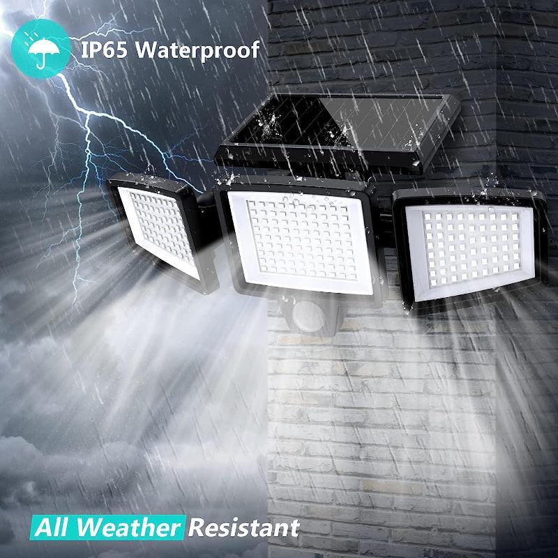 Angle Flood Wall Lights - Durable Waterproof LED Lighting-Solar Wind LED Chime