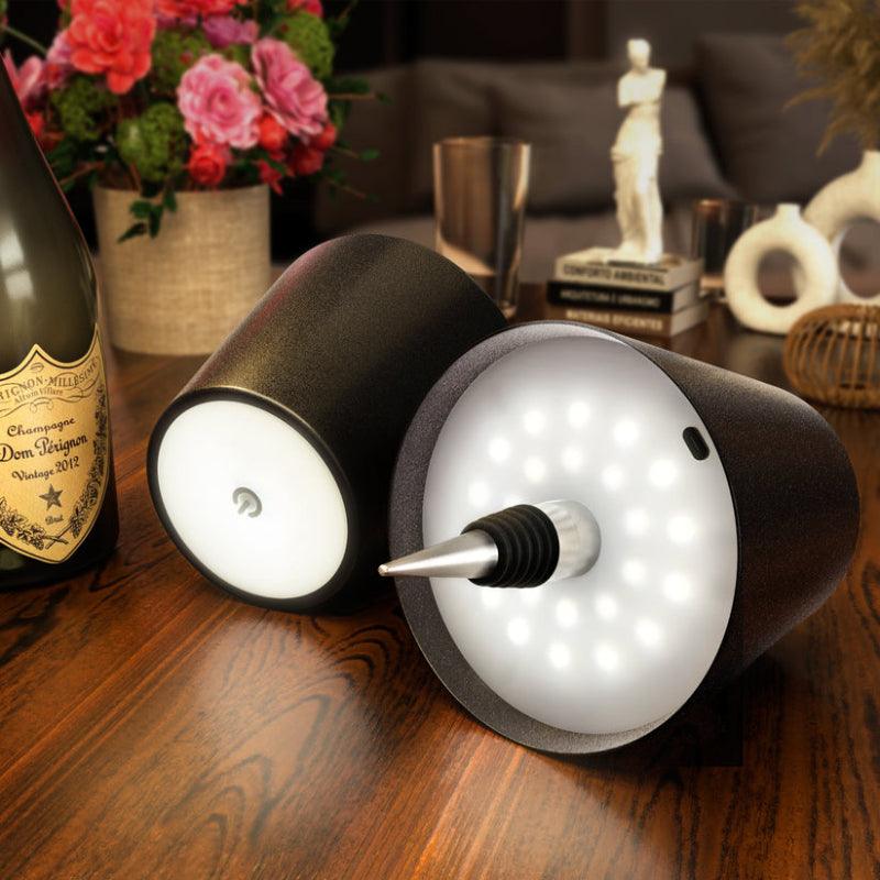 Wireless Rechargeable Bottle Lamp-Solar Wind LED Chime