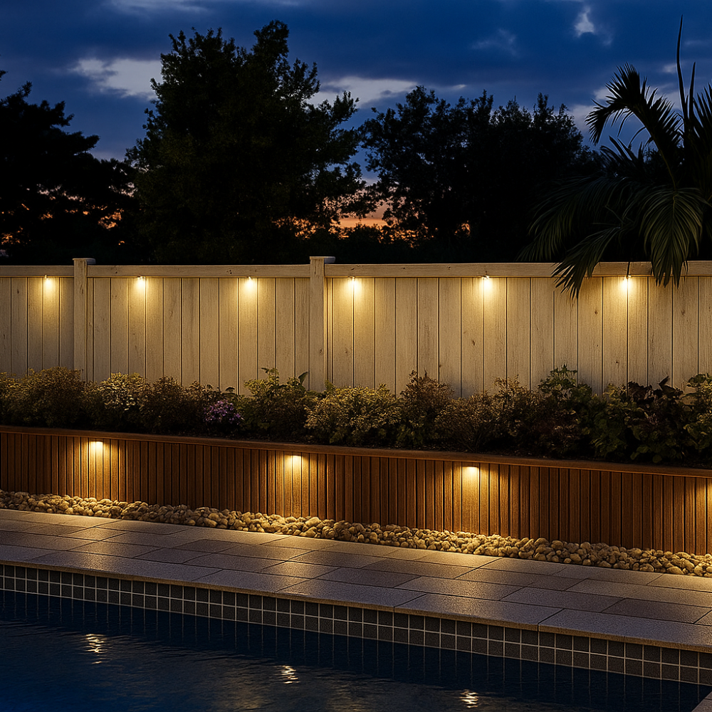 Solar Outdoor Step Lights With Color Changing LED Options-Solar Wind LED Chime