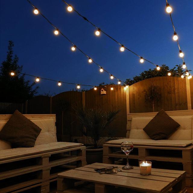 Globe Outdoor String Lights – Weatherproof Decorative Lighting-Solar Wind LED Chime