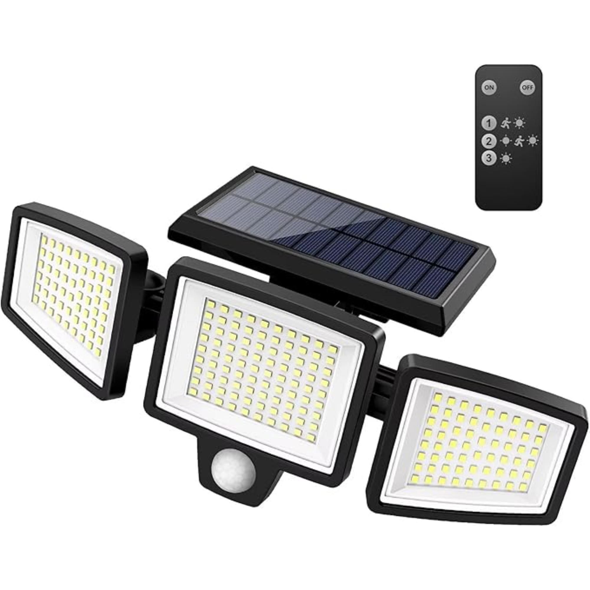 Solar Motion Sensor Lights Wireless For Garage And Courtyard-Solar Wind LED Chime