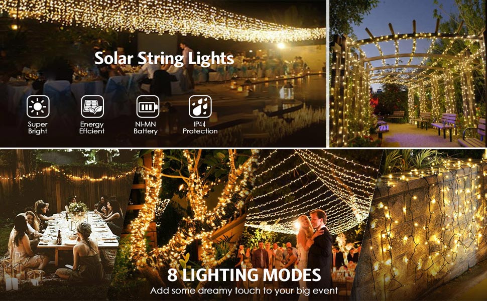 solar string lights