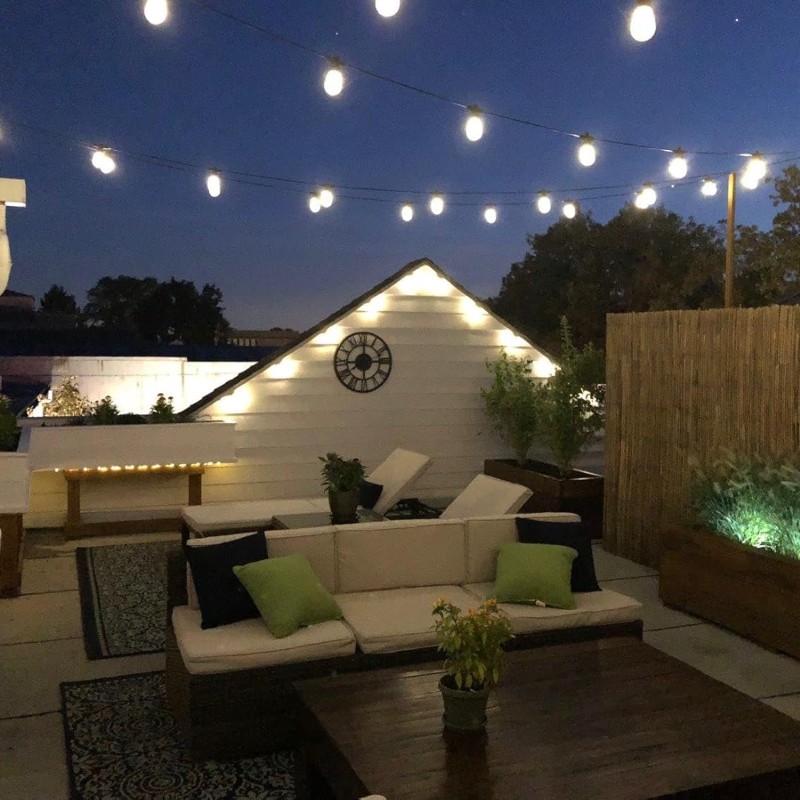 Solar Powered Outdoor Waterproof Remote Control String Lights