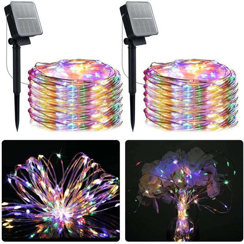 Outdoor Solar String Lights – Waterproof Solar Garden Lights-Solar Wind LED Chime