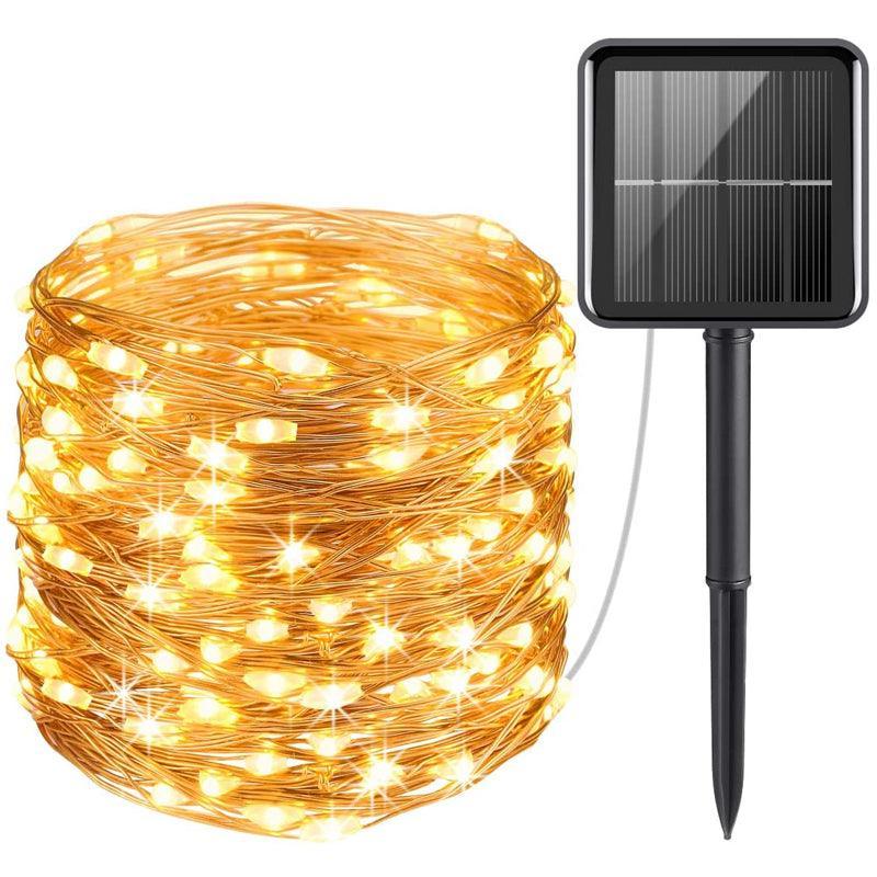 Mini Solar String Lights – Waterproof LED Outdoor Decoration-Solar Wind LED Chime