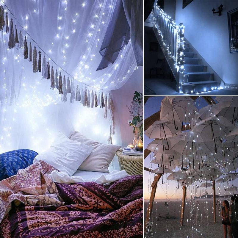 Mini Solar String Lights – Waterproof LED Outdoor Decoration-Solar Wind LED Chime