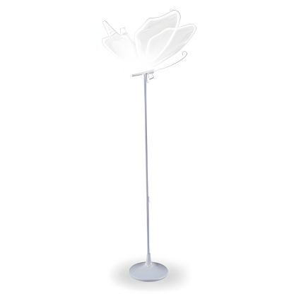 3 Color Butterfly Floor Lamp With LED Lighting For Home