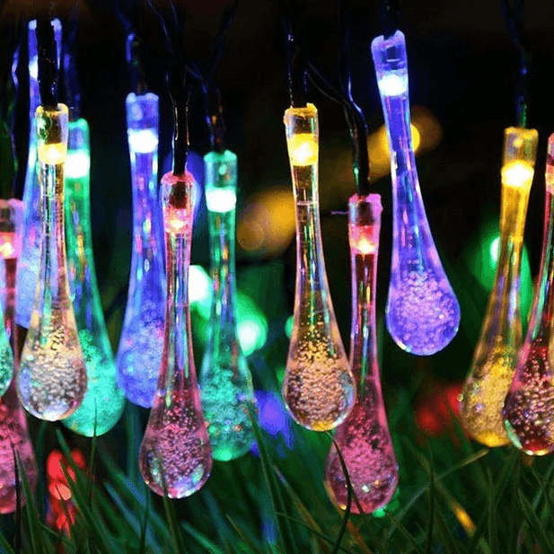 Magical Forest String Lights – Solar Powered Outdoor Decor-Solar Wind LED Chime