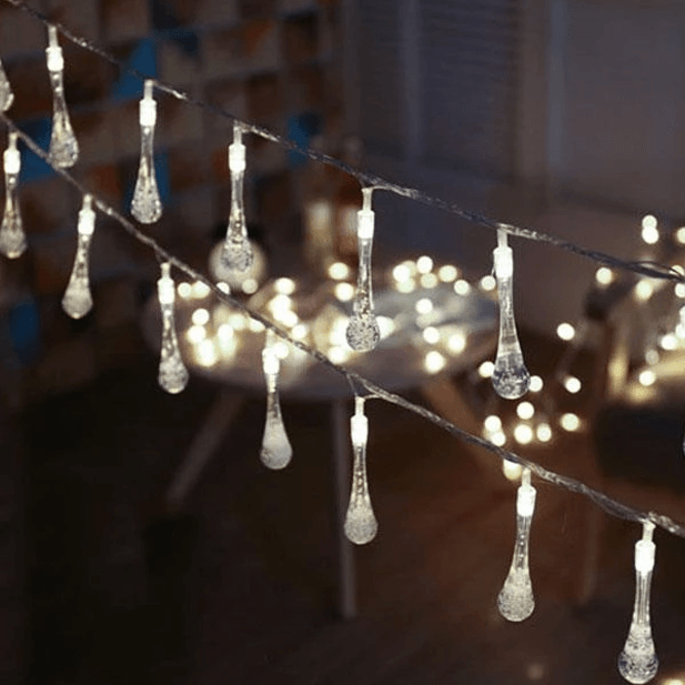 Magical Forest String Lights – Solar Powered Outdoor Decor-Solar Wind LED Chime