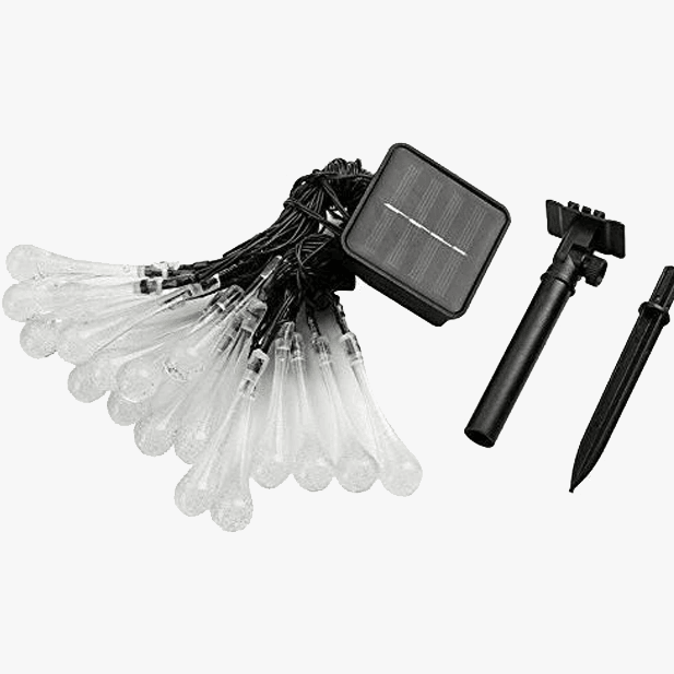 Magical Forest String Lights – Solar Powered Outdoor Decor-Solar Wind LED Chime