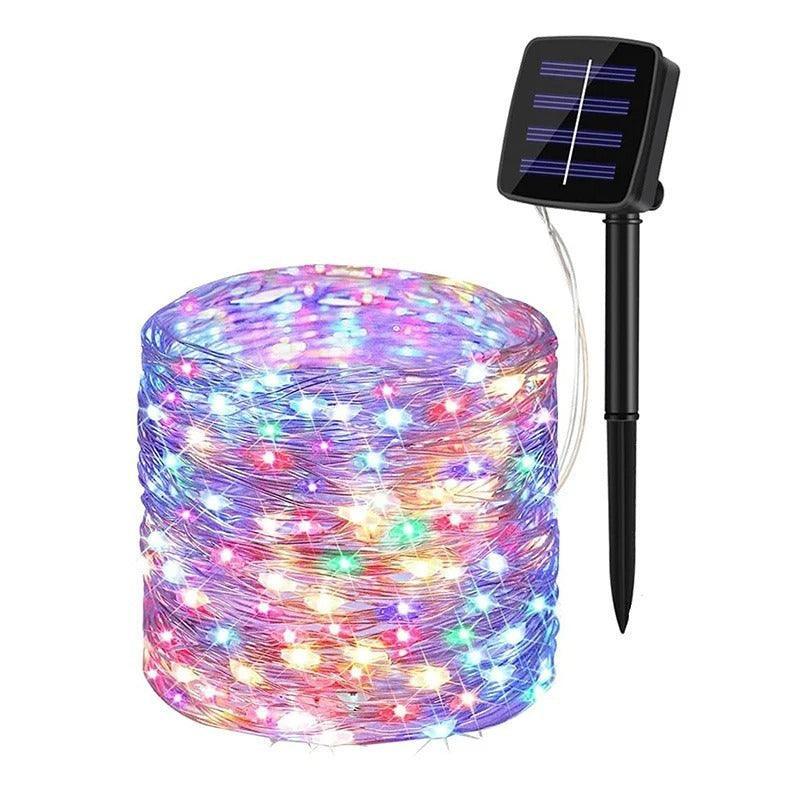 Mini Solar String Lights – Waterproof LED Outdoor Decoration-Solar Wind LED Chime