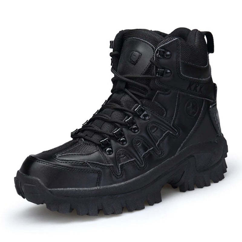 Mens Military Tactical Ankle Boots-Soco Sands