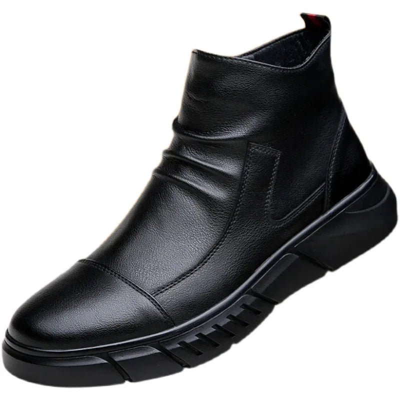Anti Slip Leather Shoes-Soco Sands