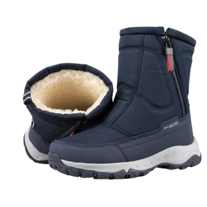 Winter Unisex Hiking Boots With Zipper-Soco Sands