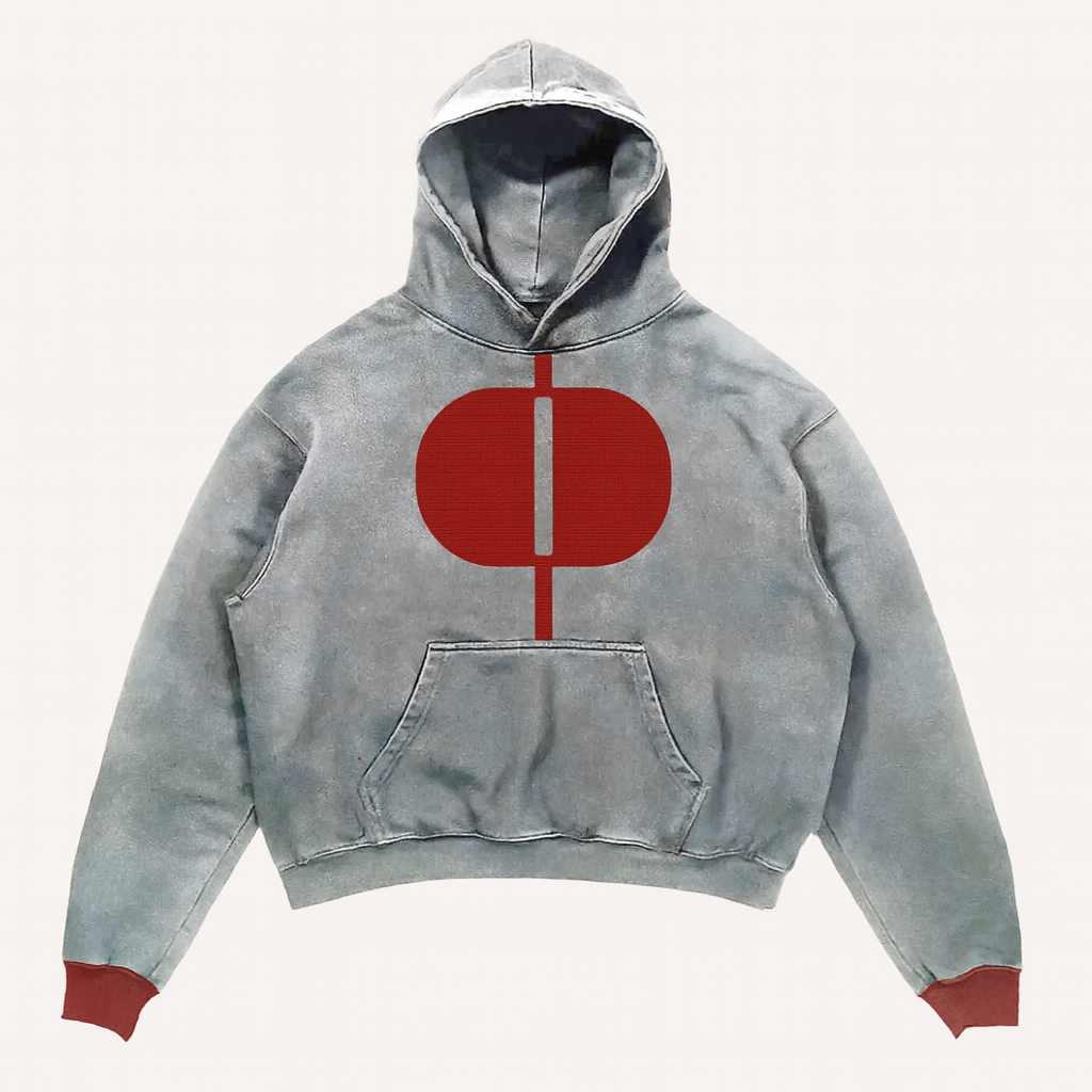 Graphic Print Casual Pullover Hoodie