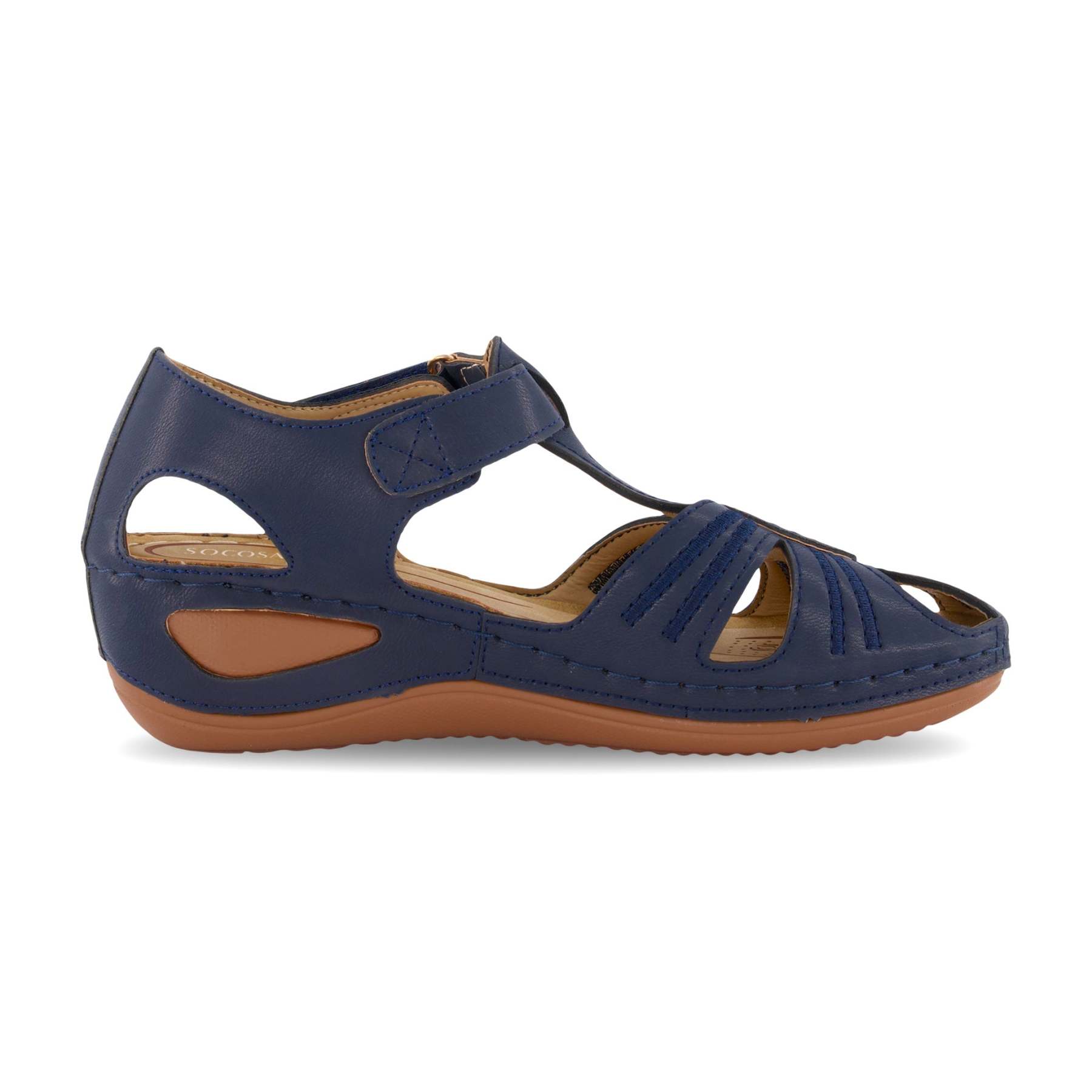 Casual Comfort Wedge Sandals-Soco Sands