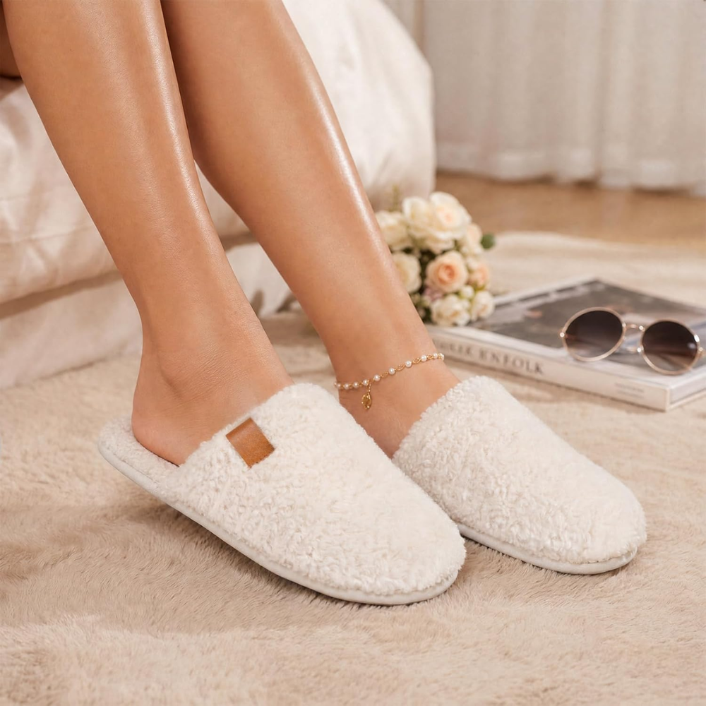 Cozy Fuzzy Lightweight Slippers For Women