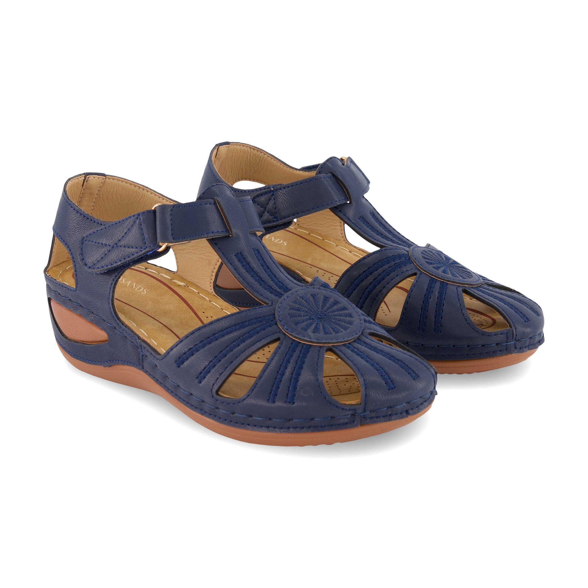 Casual Comfort Wedge Sandals-Soco Sands