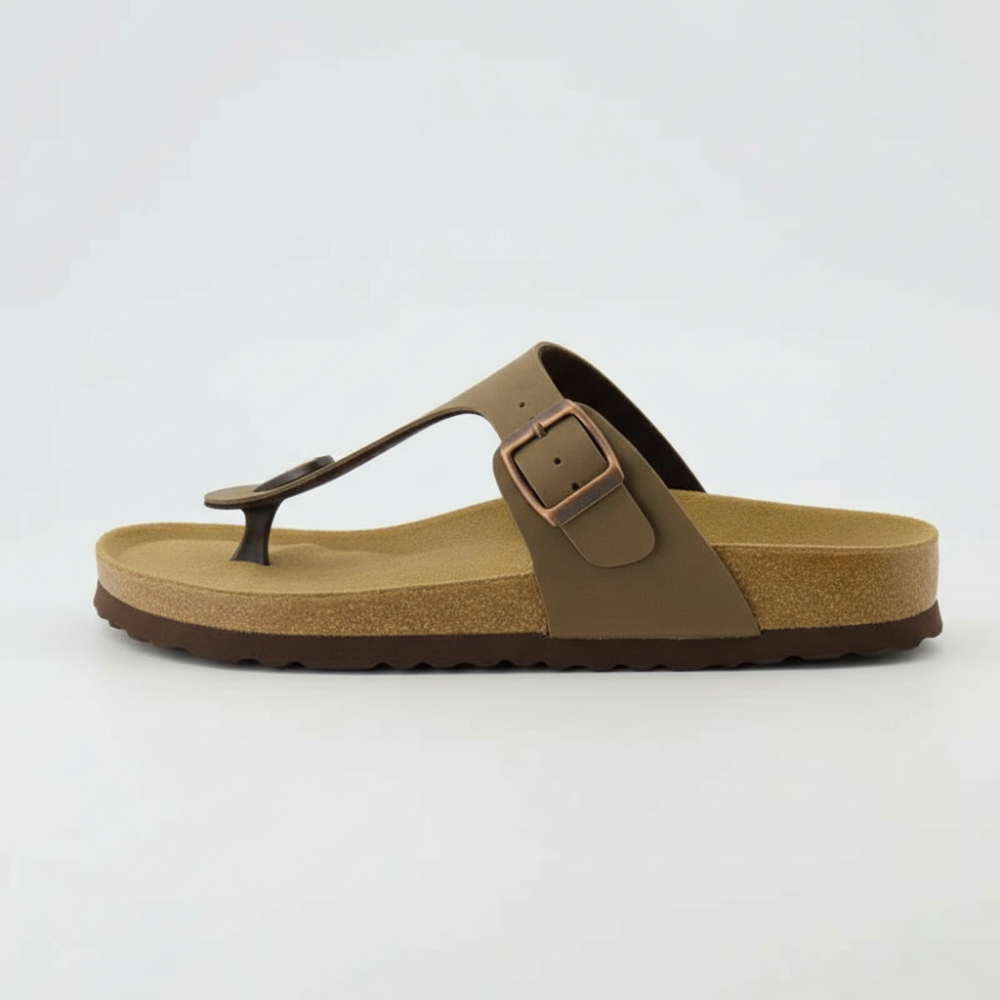 Women Footbed Thong Sandals