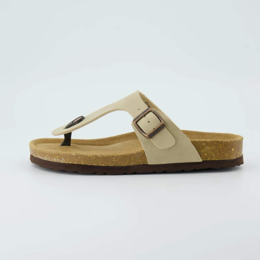 Women Footbed Thong Sandals