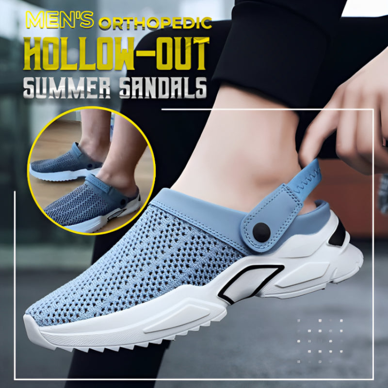 Hollow Out Mesh Style Summer Sandals-Soco Sands