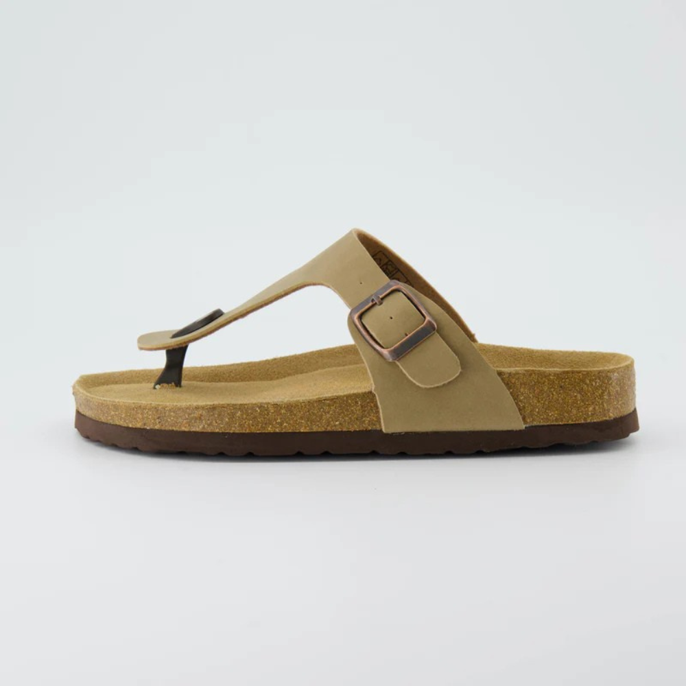 Women Footbed Thong Sandals