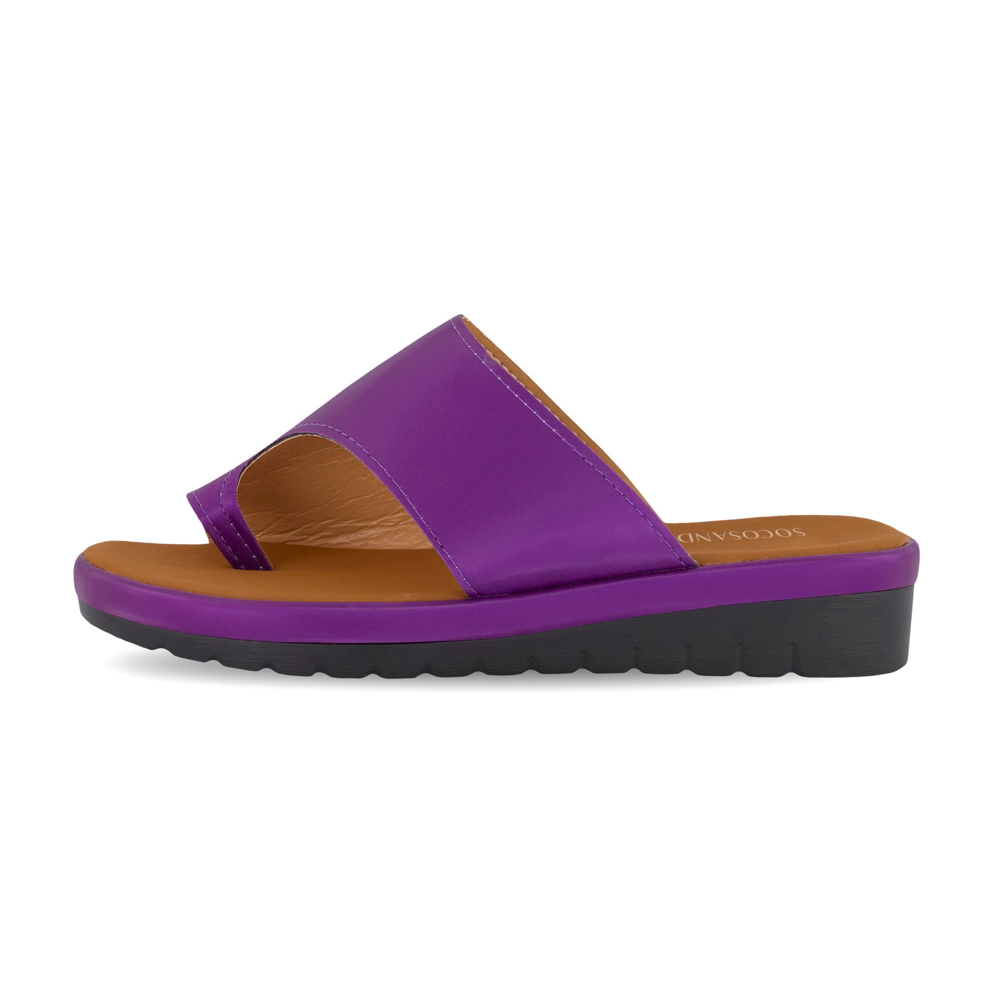 Comfy Platform Wide Sandals-Soco Sands