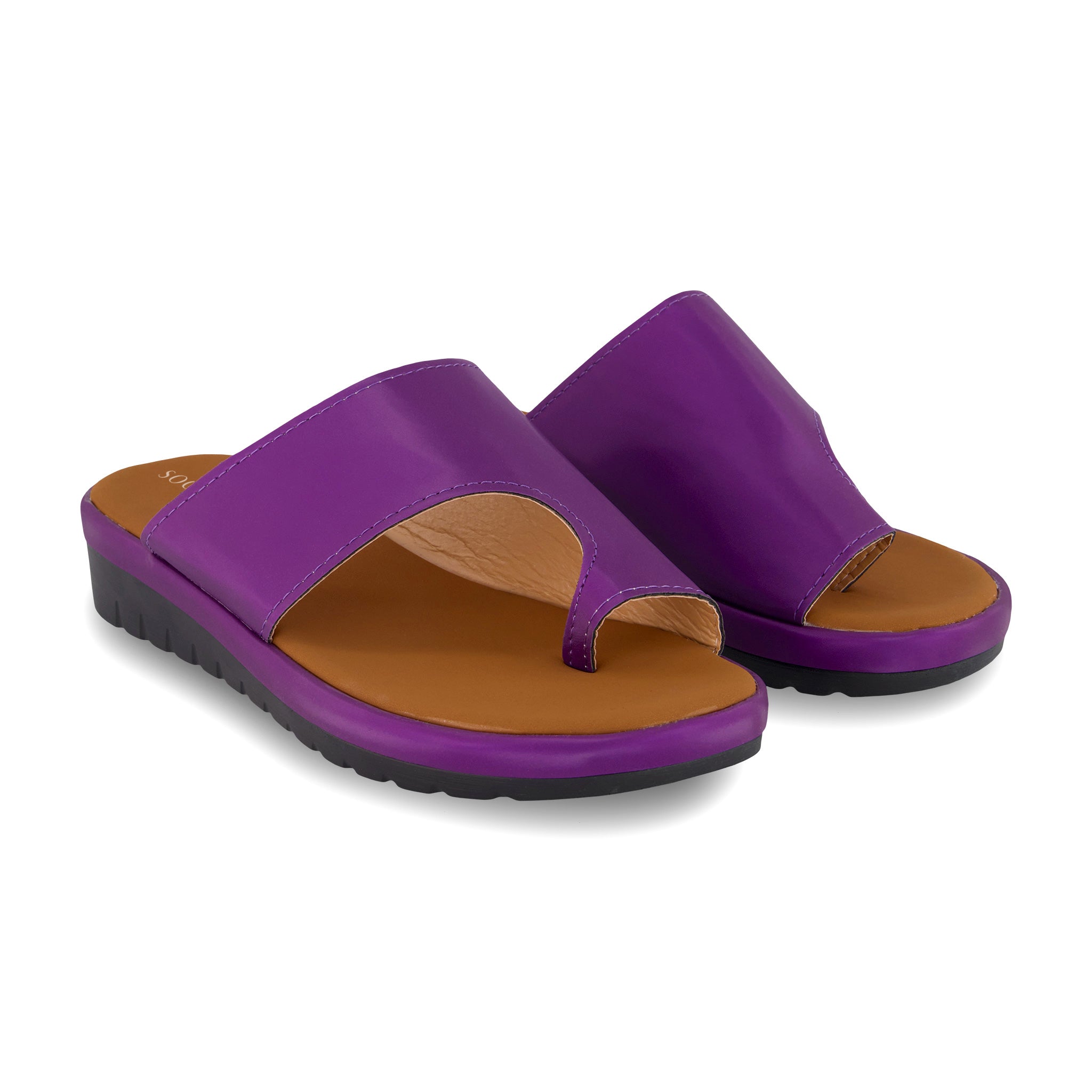 Comfy Platform Wide Sandals-Soco Sands