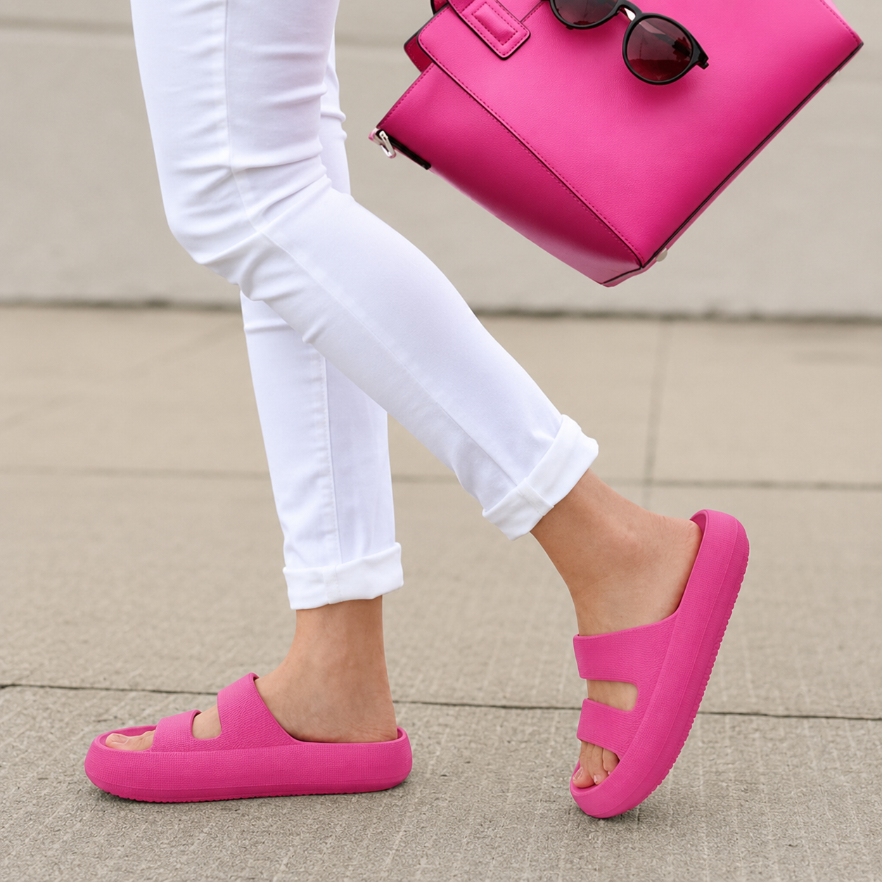 Arch Support Waterproof Cloud Slide Sandals For Women