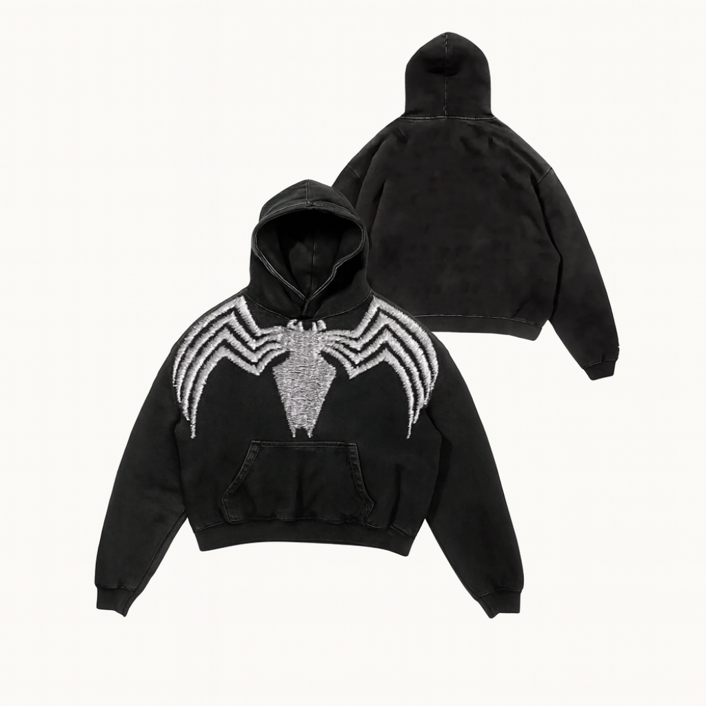 Graphic Print Casual Pullover Hoodie