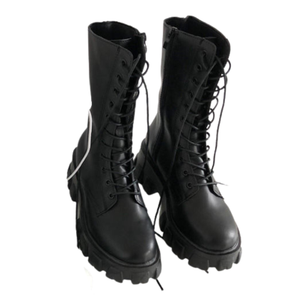 Mid Calf Boots With Zipper-Soco Sands