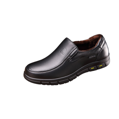 Men's Flat Platform Casual Leather Shoes-Soco Sands