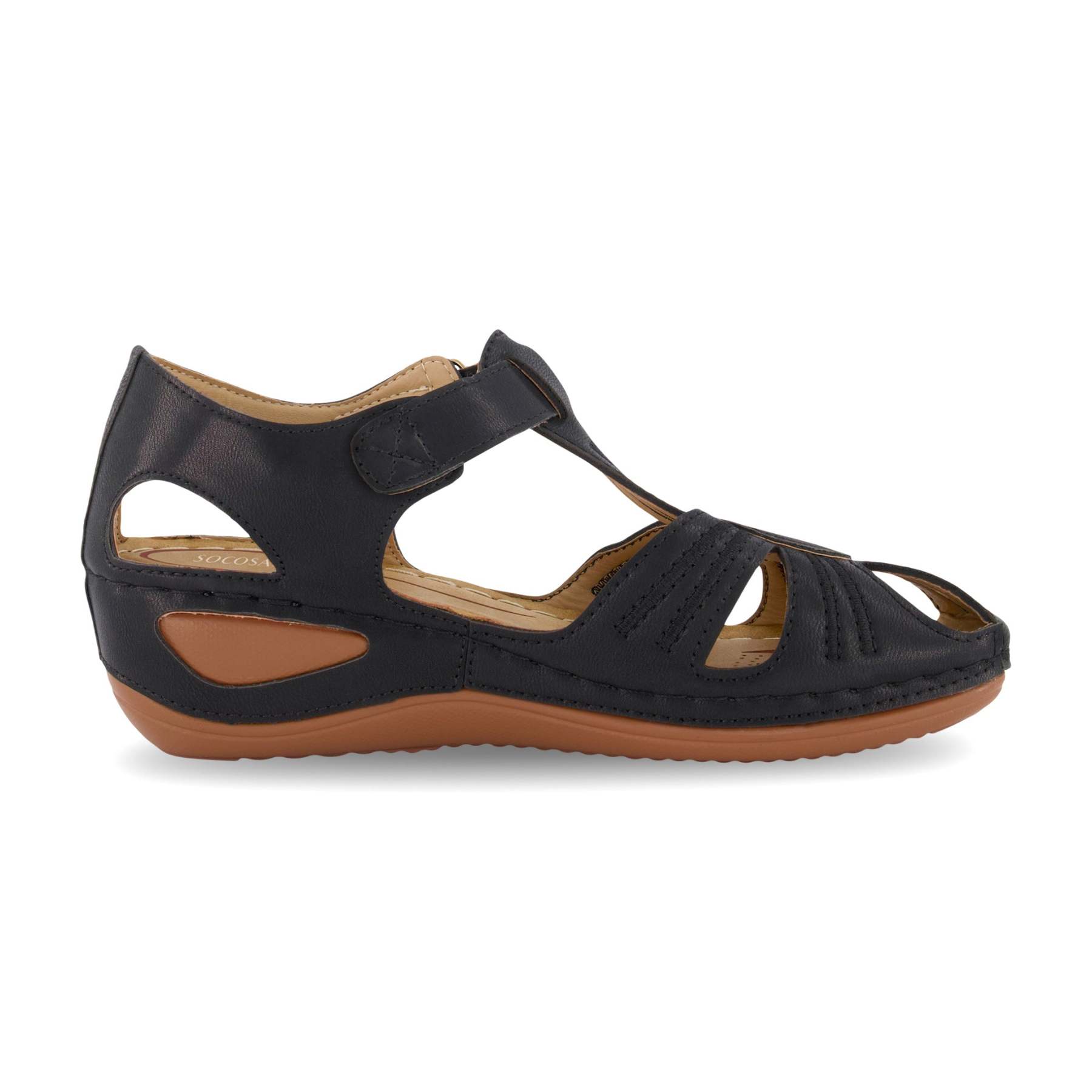 Casual Comfort Wedge Sandals-Soco Sands