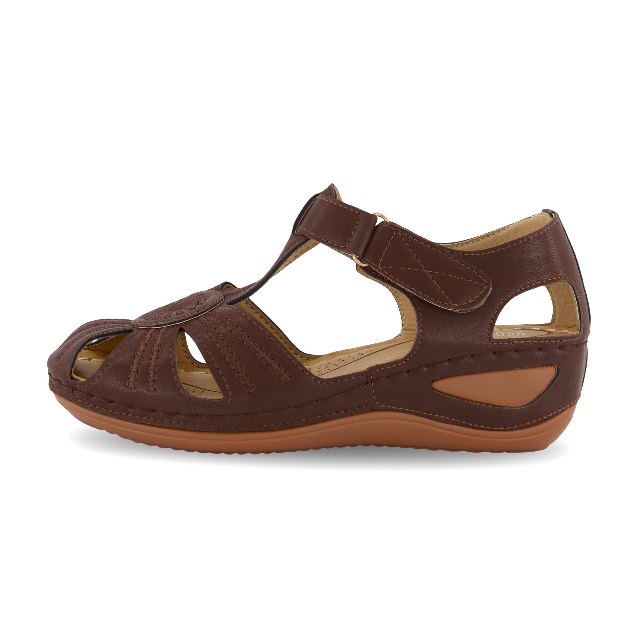 Casual Comfort Wedge Sandals-Soco Sands