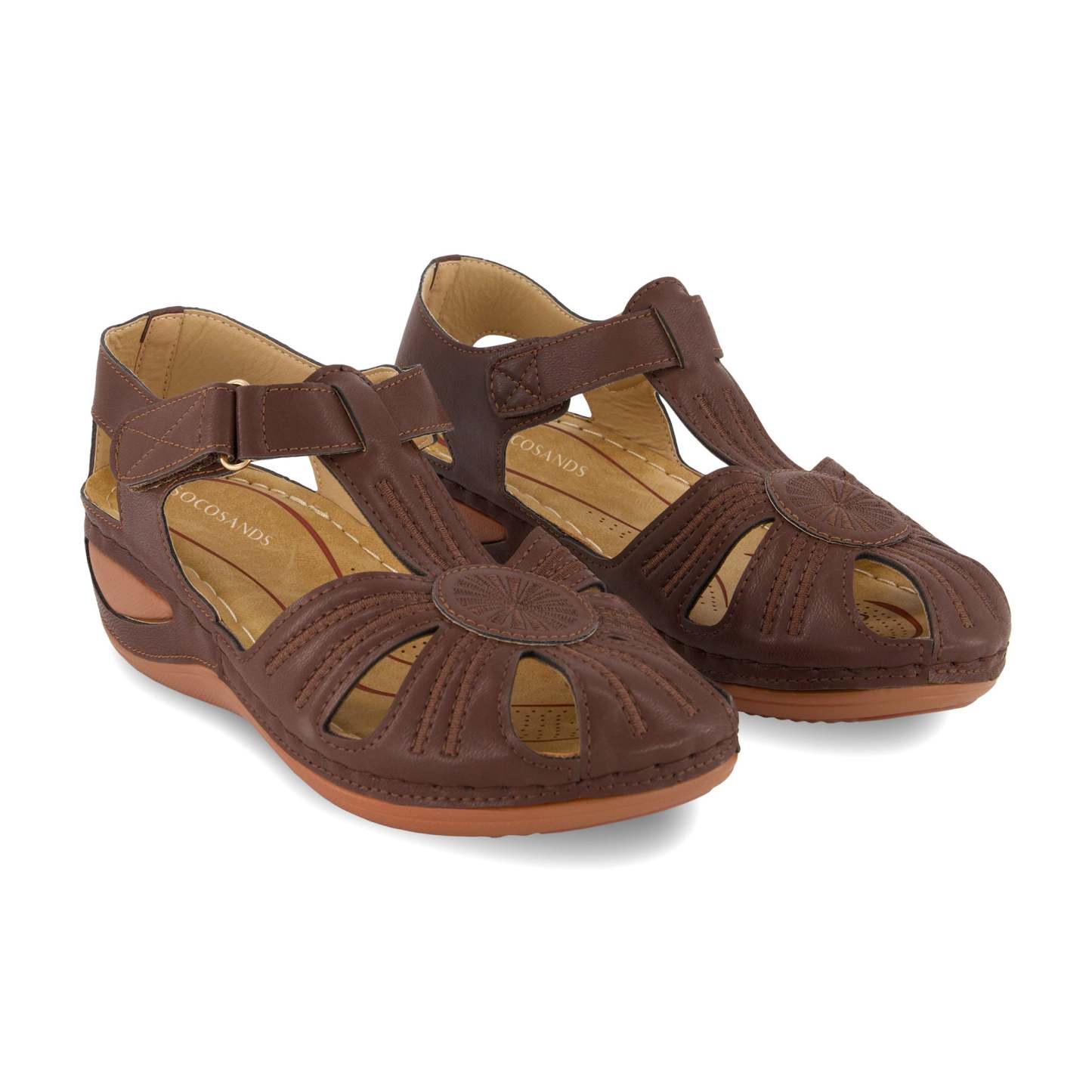 Casual Comfort Wedge Sandals