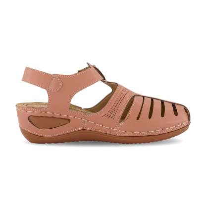 Lightweight Hook Loop Wedges Sandals-Soco Sands