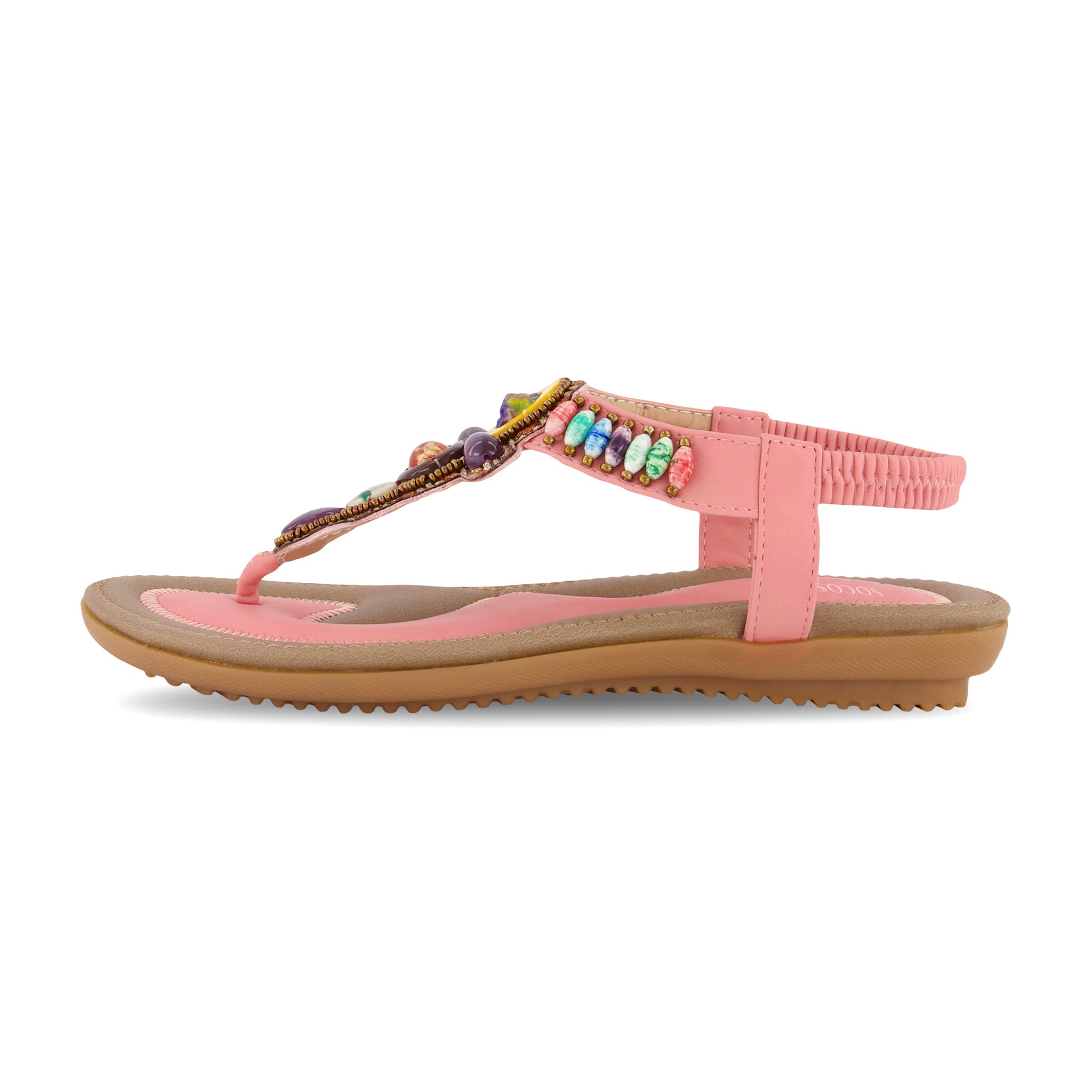Bohemia Bead Style Herringbone Sandals-Soco Sands