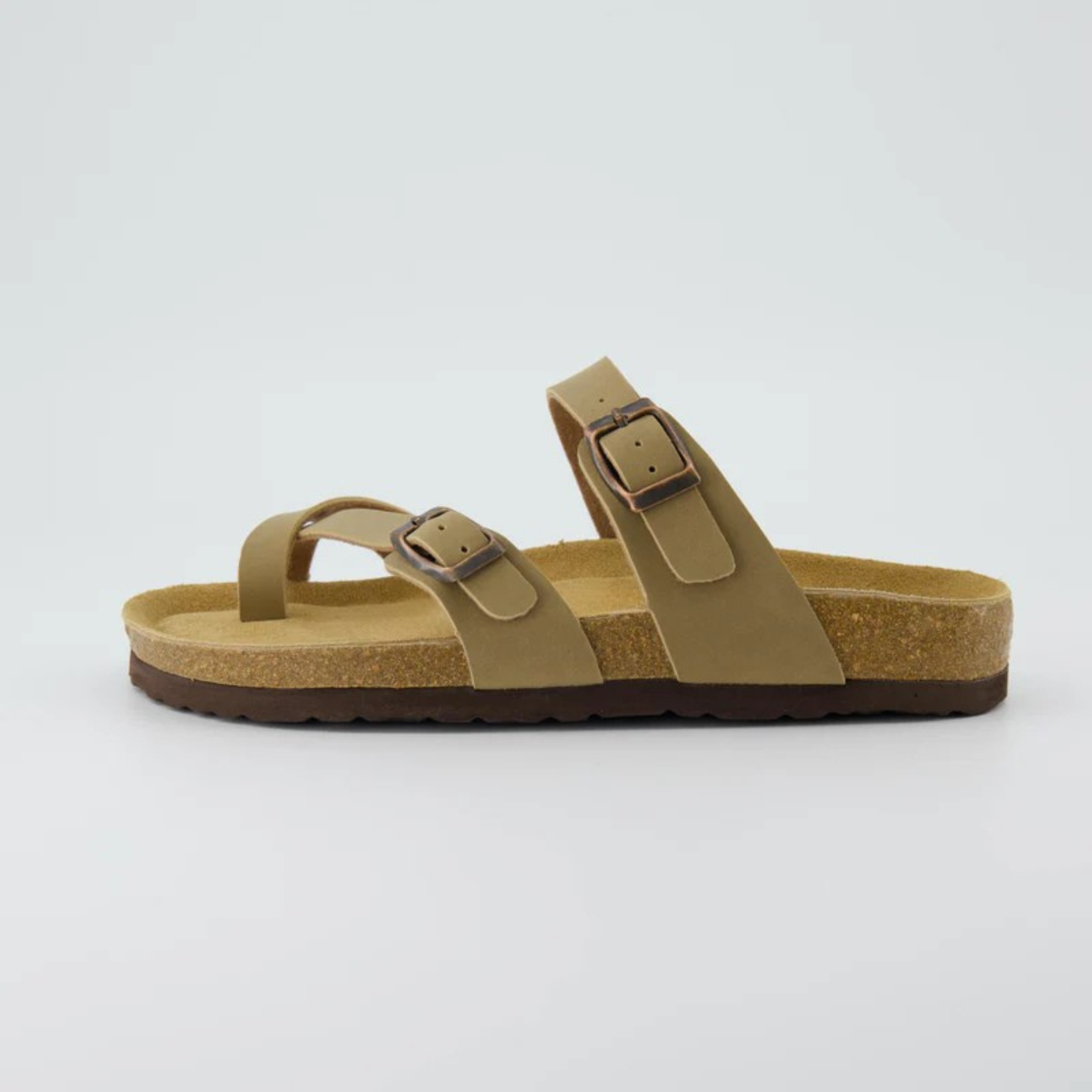 Women Cork Footbed Sandal