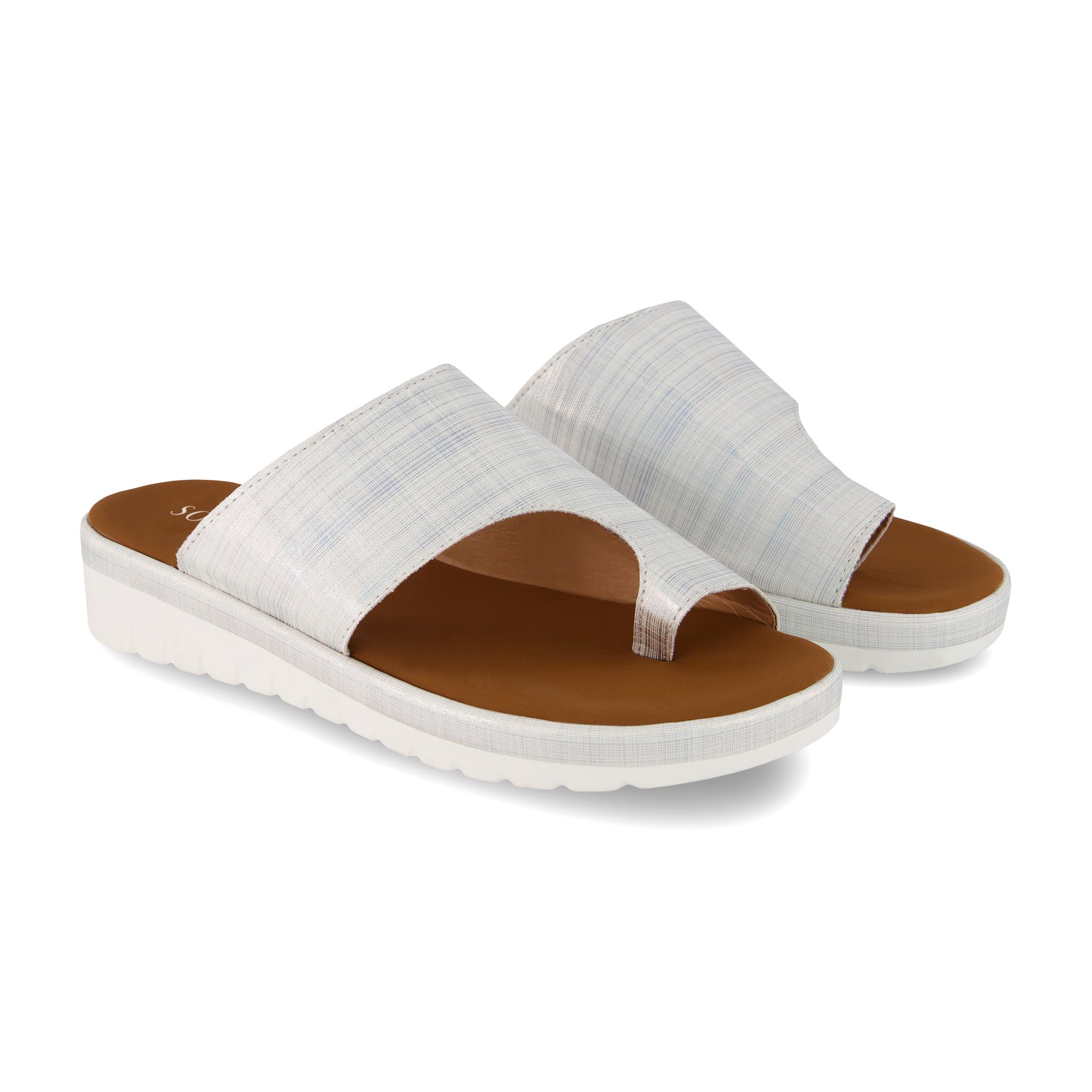 Comfy Platform Wide Sandals-Soco Sands