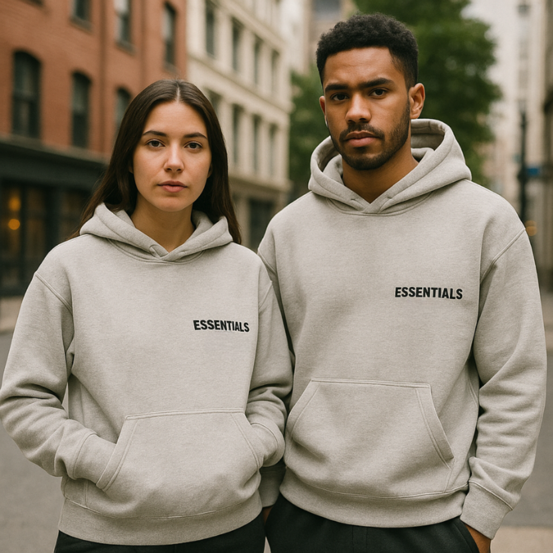 Minimalist Essentials Printed Hoodie