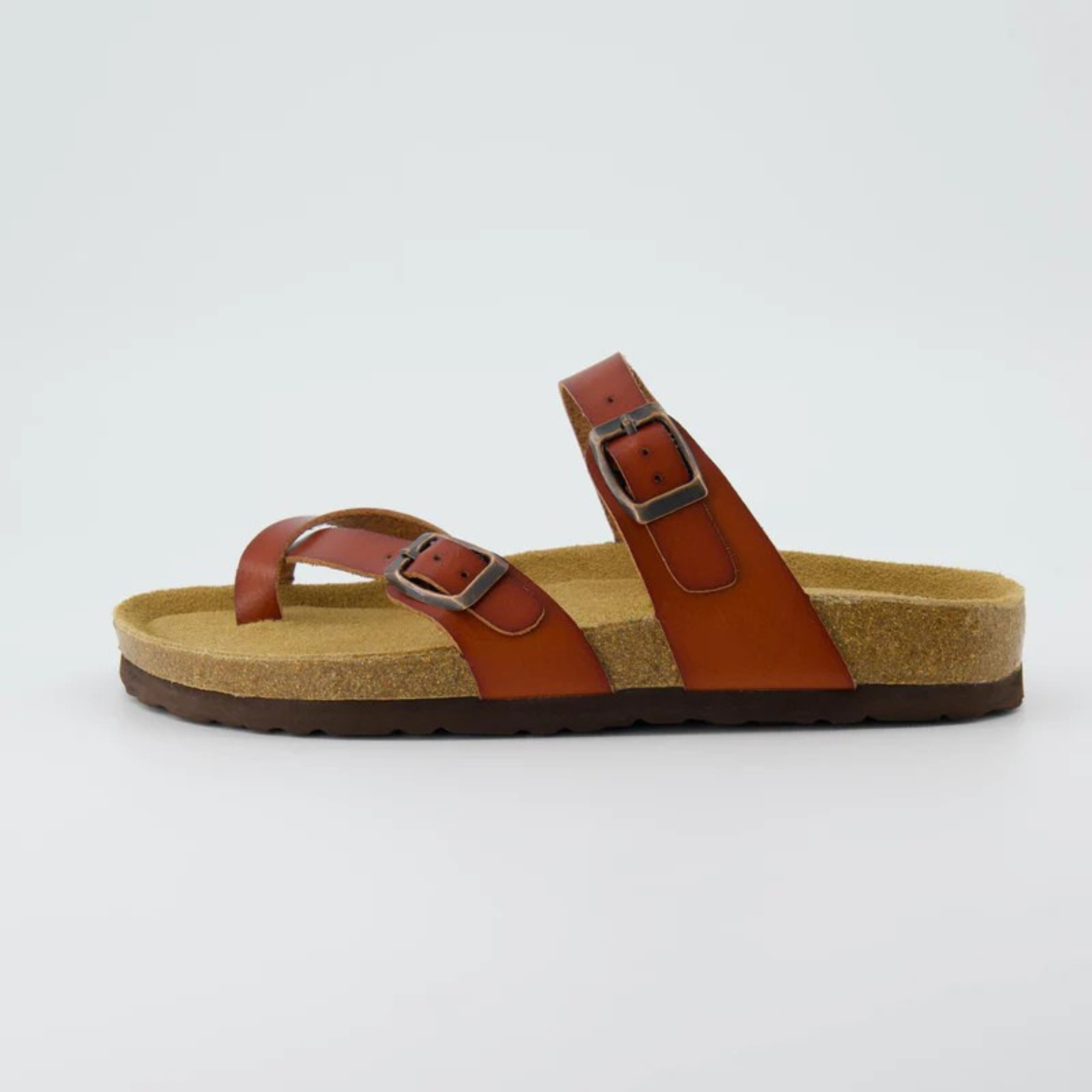 Women Cork Footbed Sandal