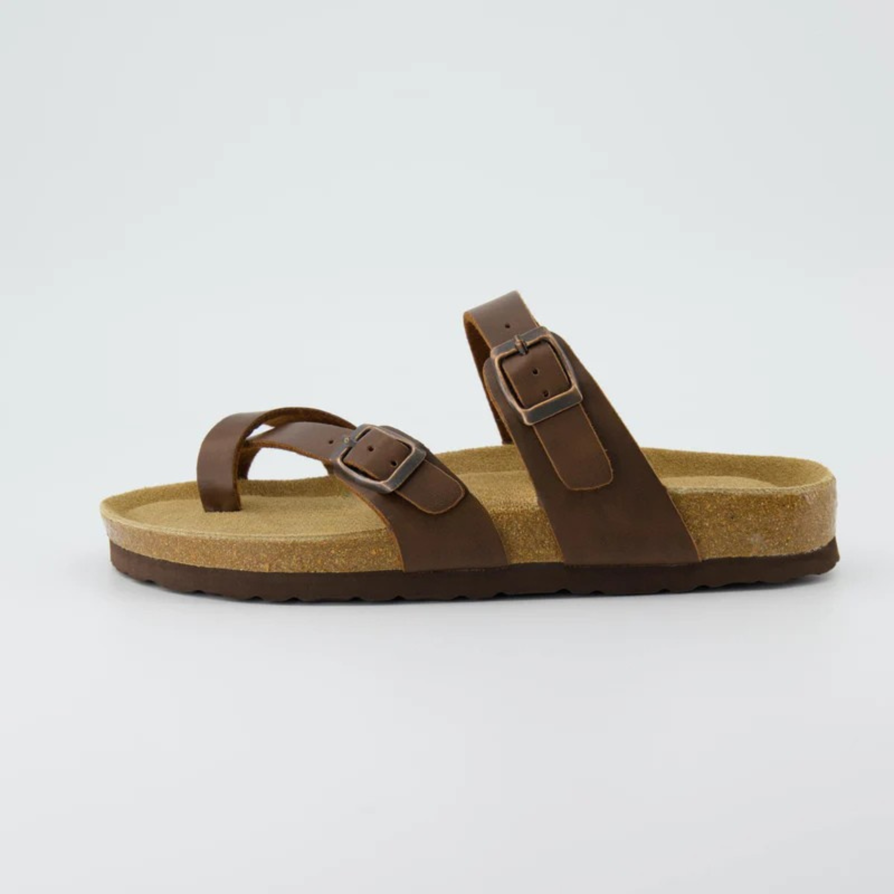 Women Cork Footbed Sandal