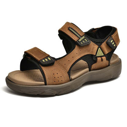 Classic Summer Men's Genuine Leather Sandals
