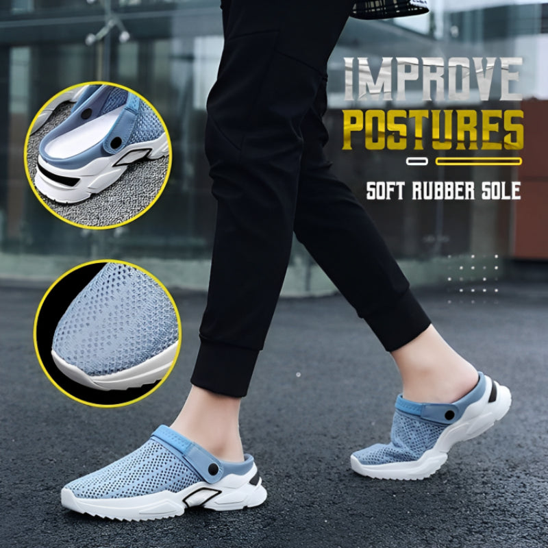 Hollow Out Mesh Style Summer Sandals-Soco Sands