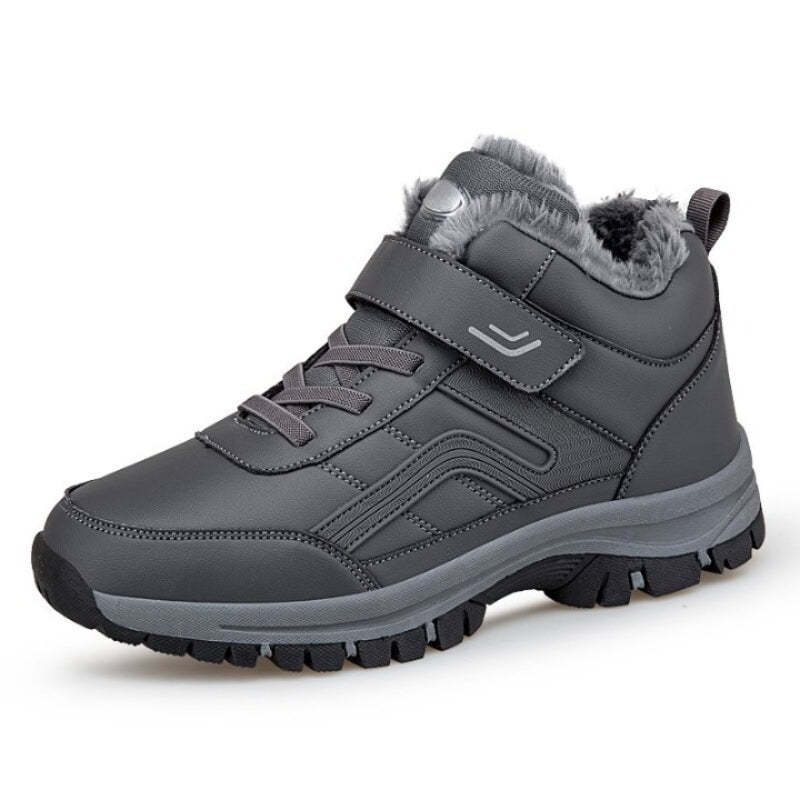 Lace-Up Warm Hiking Shoes-Soco Sands